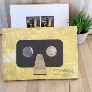 Art Masterpieces in 3-D, L.C. Casterline BOOK. Gift.